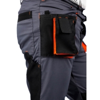 Waist pants proman stretch 250 gray orange