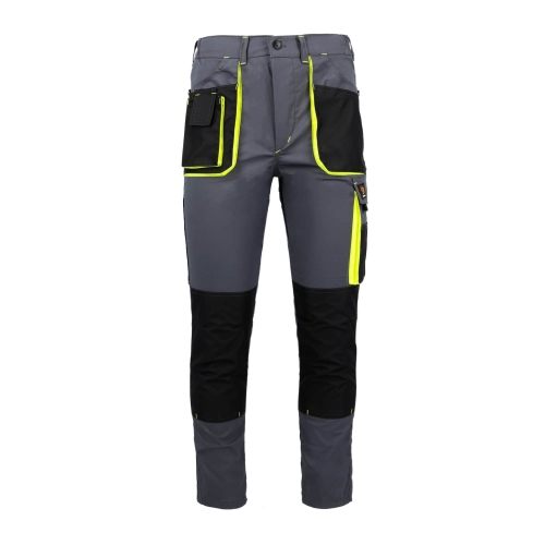 Belt pants proman stretch 250 gray yellow.