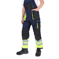 Spodnie ogrodniczki proman stretch 250 granatowy hv rozm.