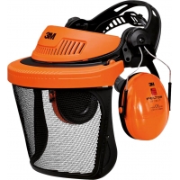 Mesh face shield with ear-muffs 3M-KAS-FORESTER2 PB