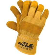 Ochranné kožené rukavice GOLDENY YY