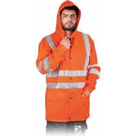 Protective rainproof jacket KPDPUFLUO P