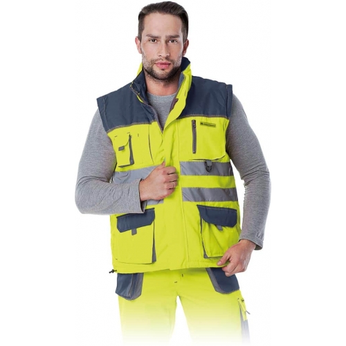 Protective insulated bodywarmer LH-FMNX-V YGS