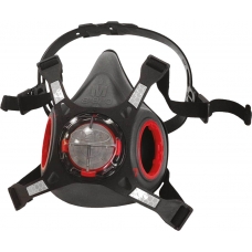 Force8 half mask grey/red no filters MAS-FORCE8