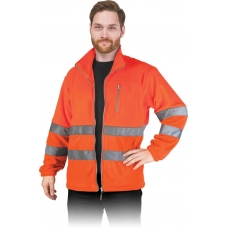 Protective insulated fleece jacket POLSTRIP P