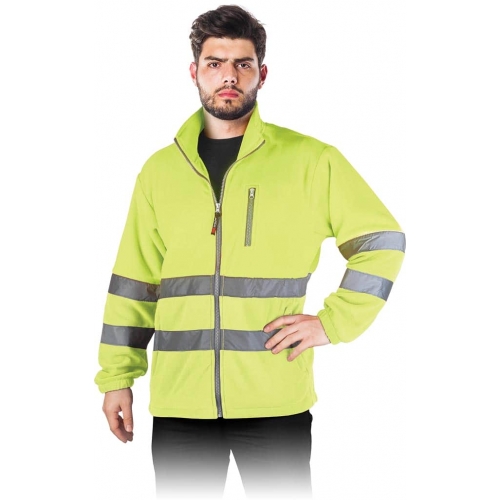 Protective insulated fleece jacket POLSTRIP Y