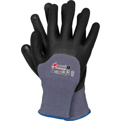 Protective nitrile gloves RBLACKBERRY-H SB