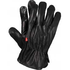 Protective leather gloves RBLACKMOON B
