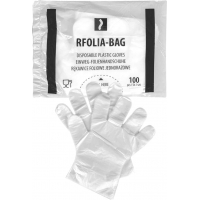 Jednorazové plastové rukavice RFOLIA-BAG T