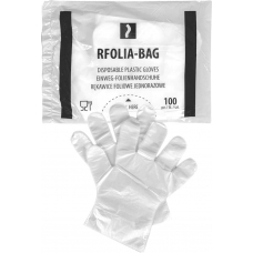 Jednorazové plastové rukavice RFOLIA-BAG T
