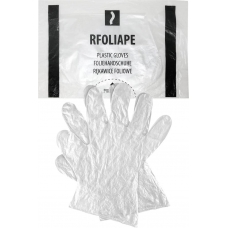 Plastic gloves RFOLIAPE T