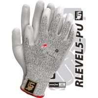 Protective gloves RLEVEL5-PU BWS