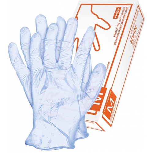 Vinyl gloves RVIN N
