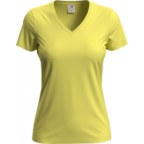 V-neck t-shirt women SST2700 YEL