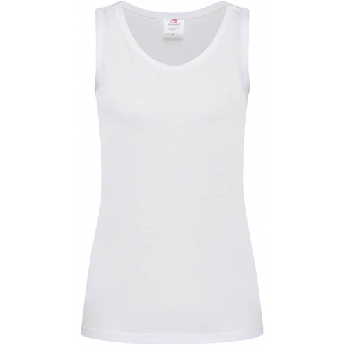 Sleeveless shirt women SST2900 WHI