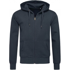 Men's unbuttoned hooded sweatshirt SST5610 BLM