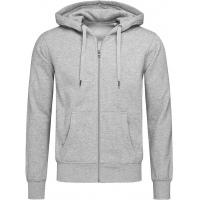 Men's unbuttoned hooded sweatshirt SST5610 GYH