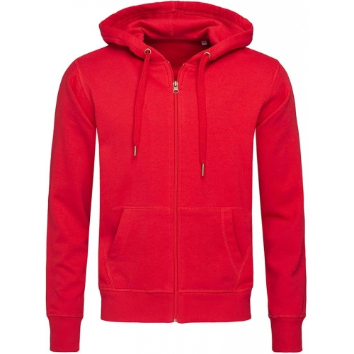 Men's unbuttoned hooded sweatshirt SST5610 CSR