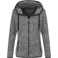 Knit fleece jacket for women SST5950 DGM