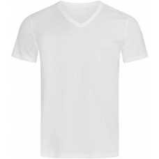 V-neck t-shirt for men SST9010 WHI