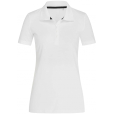 Short sleeve polo shirt for women SST9150 WHI