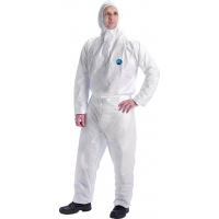 Safety tyvek overall. dupont TYV-DUAL W